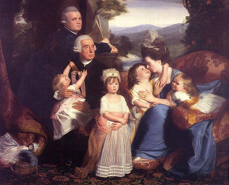 John Singleton Copley The Copley Family Norge oil painting art